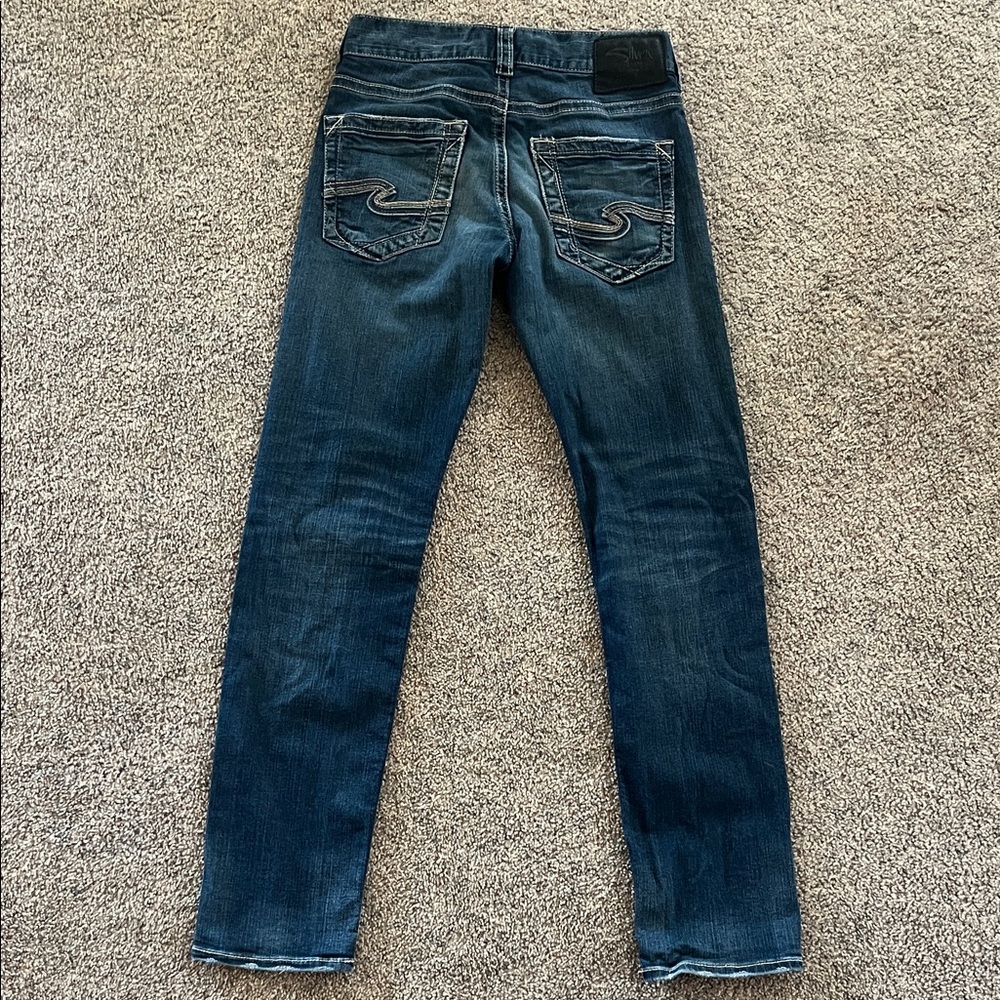 Silver Jeans Men's Dark Wash Slim Straight